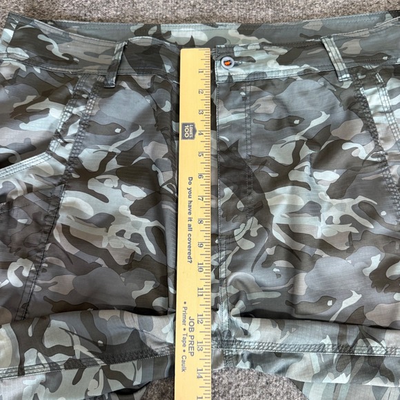 AFTCO Fishing Cargo Shorts Mens 40 (Fits 42) Camouflage Blue Tackle Outdoor - Picture 7 of 11